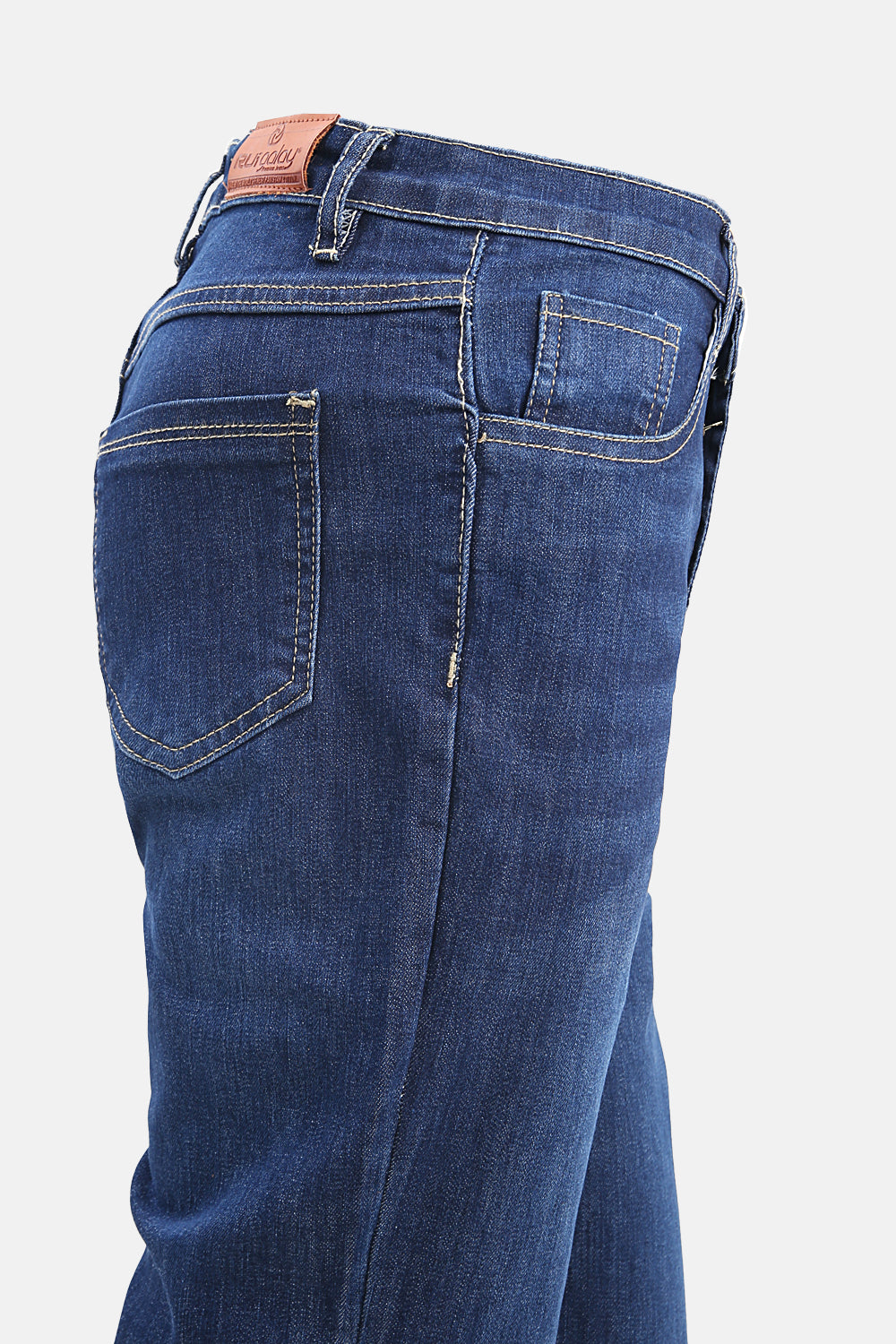 Classic Bell Bottom Jeans in Super Stretch Denim