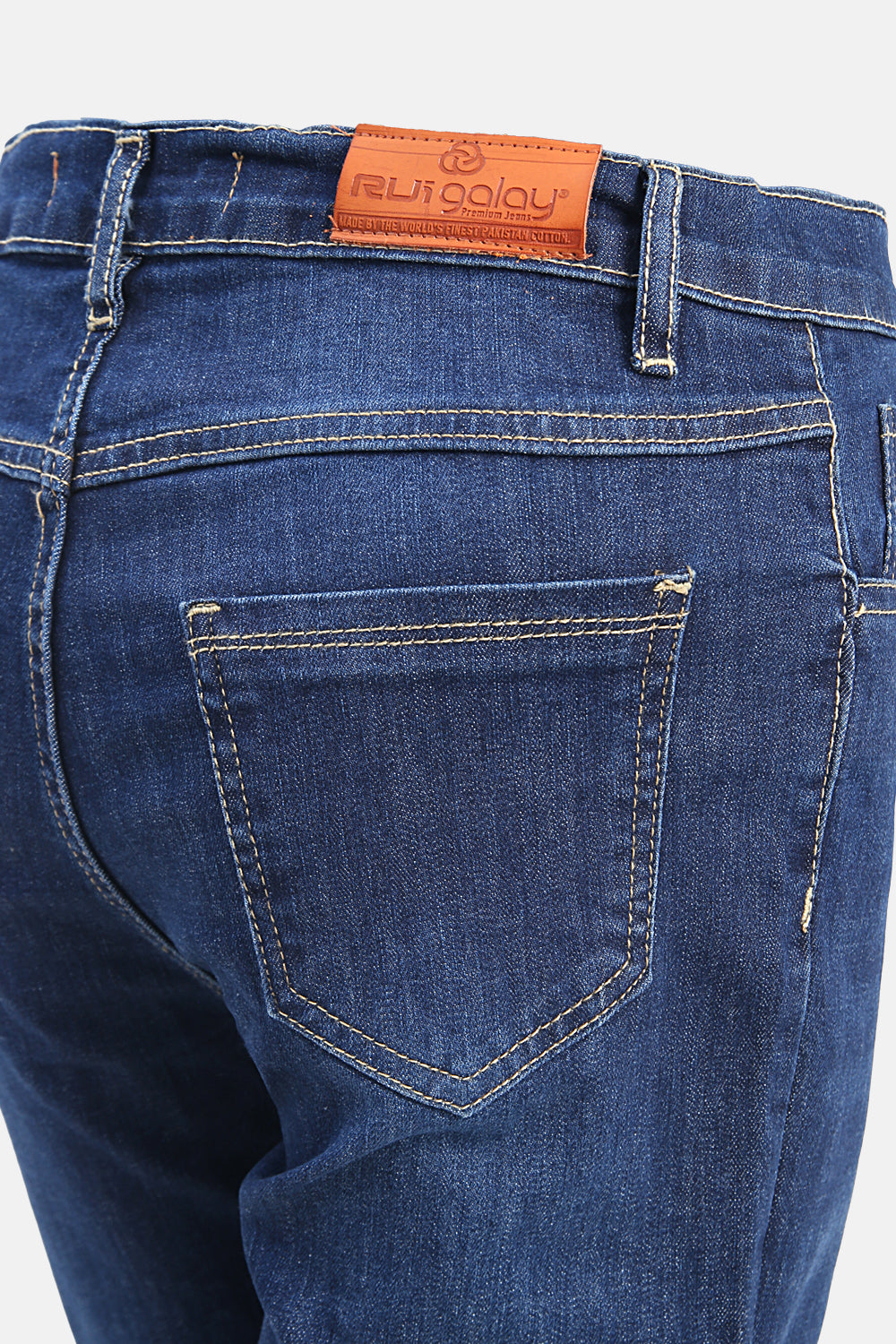 Classic Bell Bottom Jeans in Super Stretch Denim