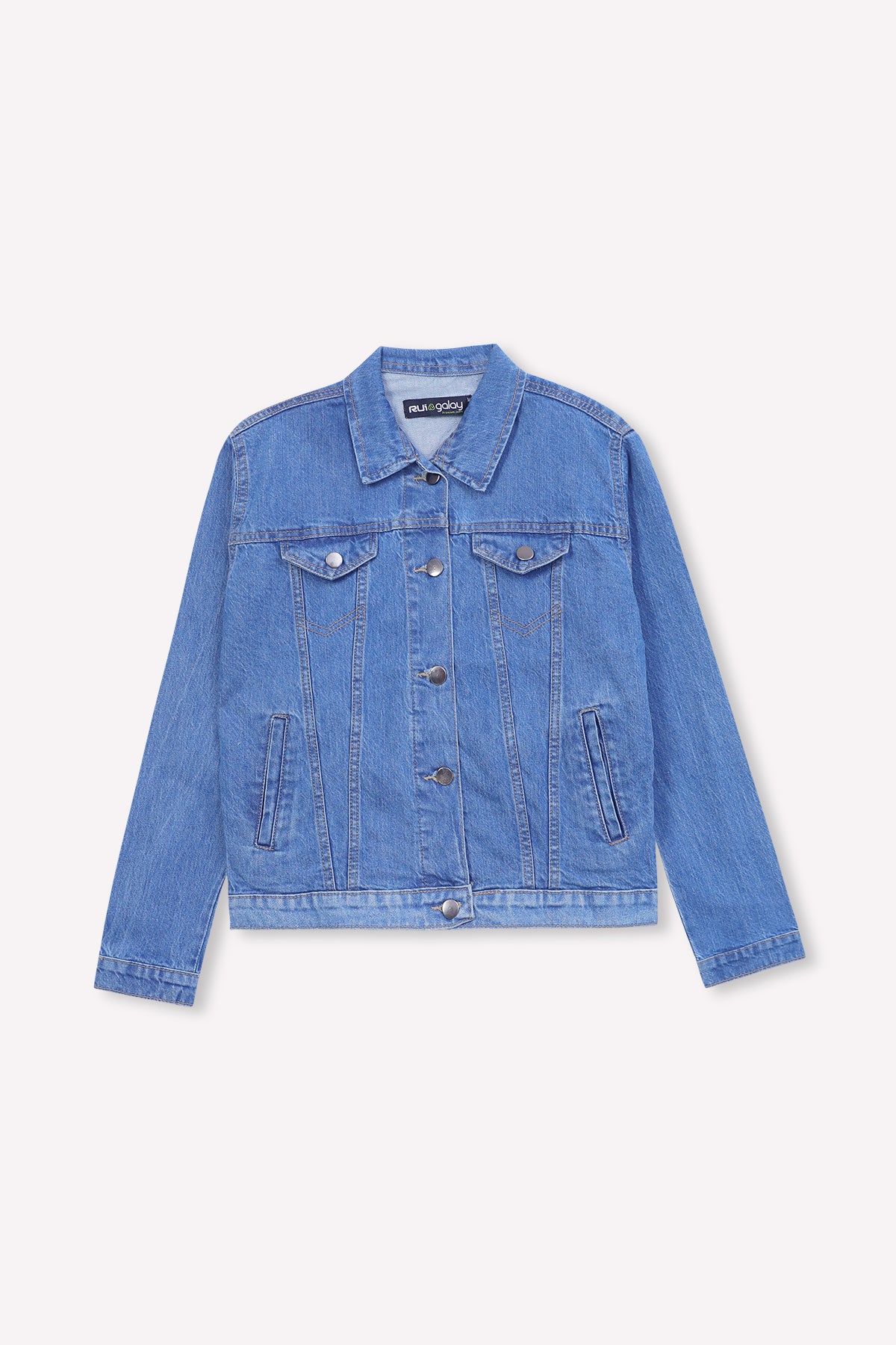 Collar Denim Jacket