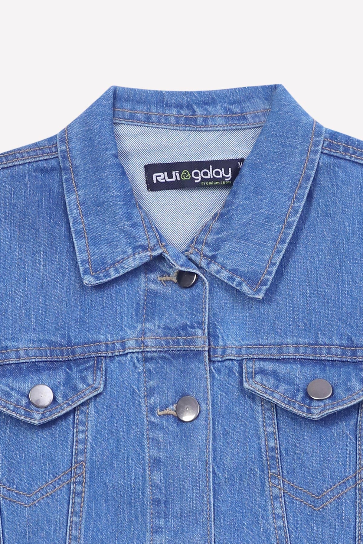 Collar Denim Jacket