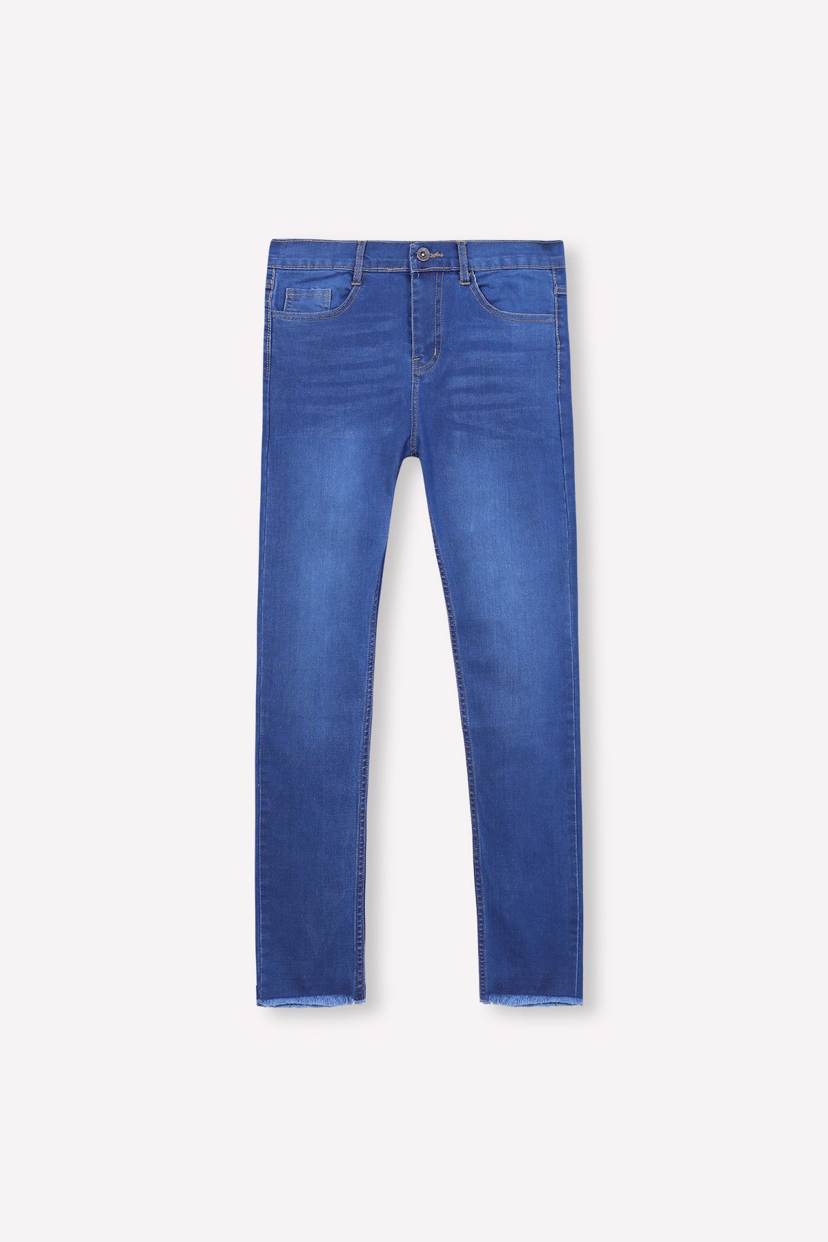 Basic Mid Night Blue Narrow Jeans