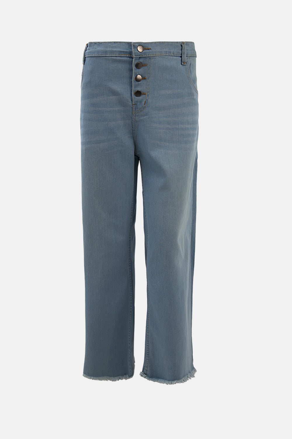 Wide Leg Straight Jeans