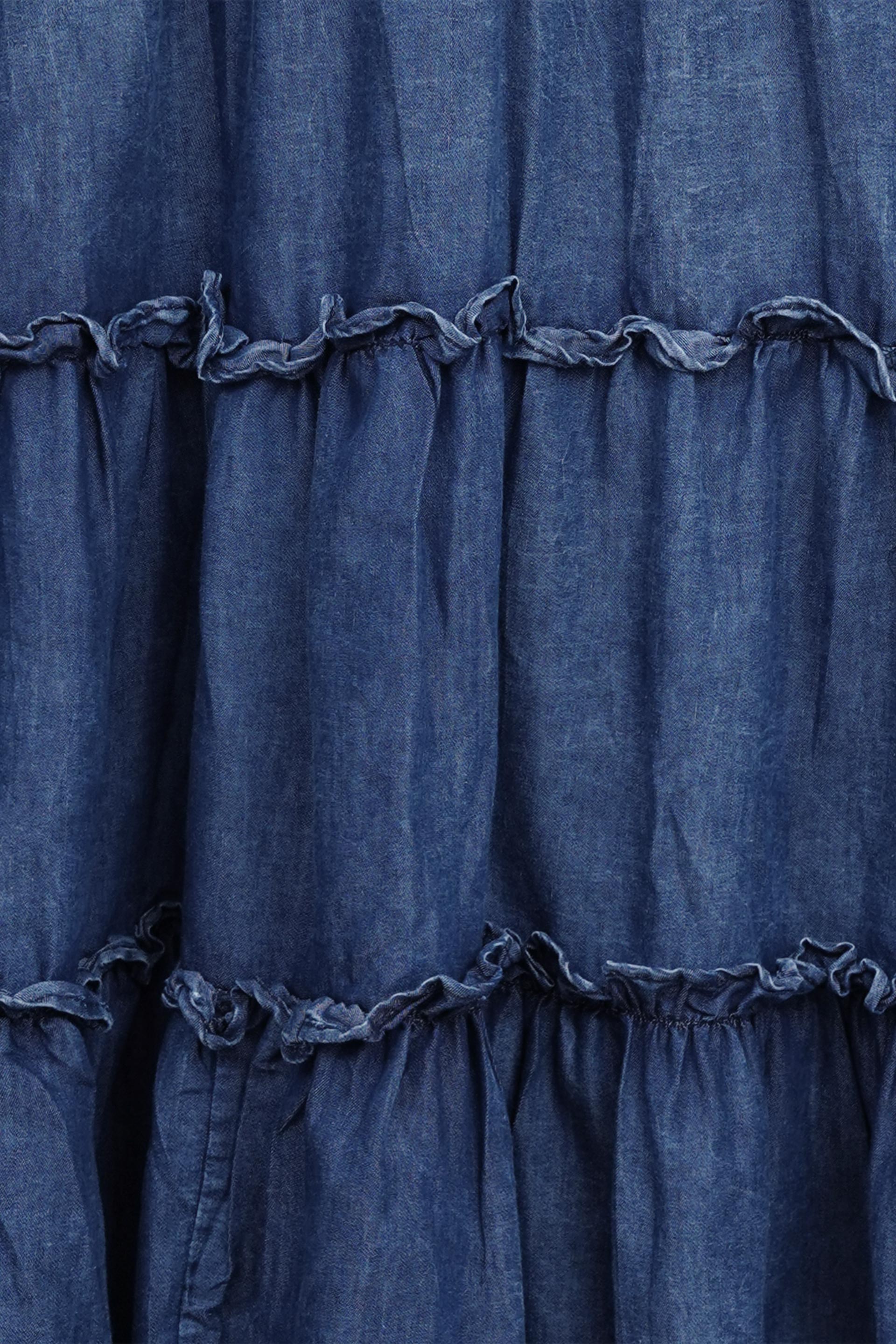Denim 3 Step Maxi
