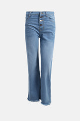 Wide Leg Straight Jeans