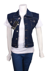 Sleeveless Denim Jacket