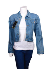 Collar Denim Jacket