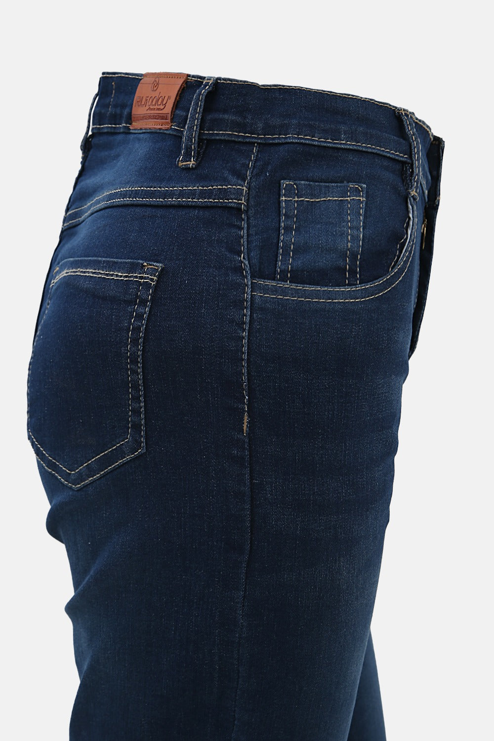 Classic Bell Bottom Jeans in Super Stretch Denim