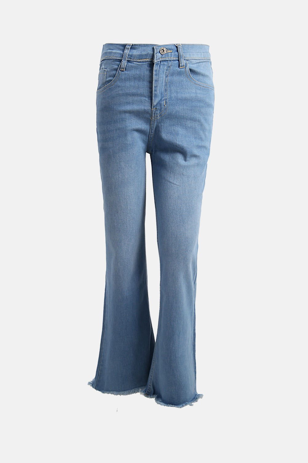 Classic Bell Bottom Jeans in Super Stretch Denim