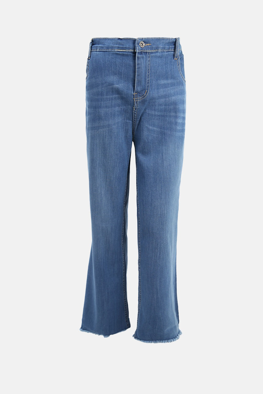 Classic Bell Bottom Jeans in Super Stretch Denim