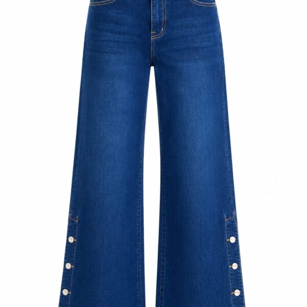 Side Buttons Jeans
